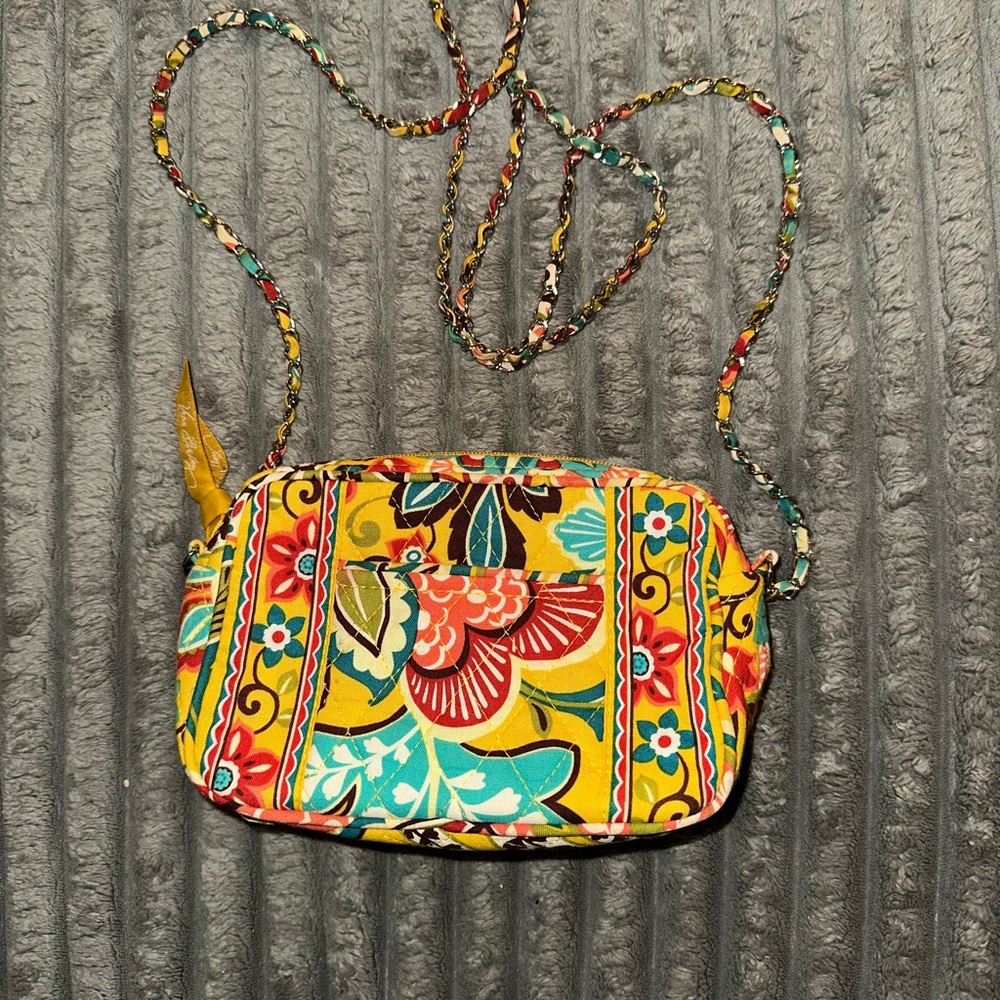 Colorful Floral Crossbody Bag